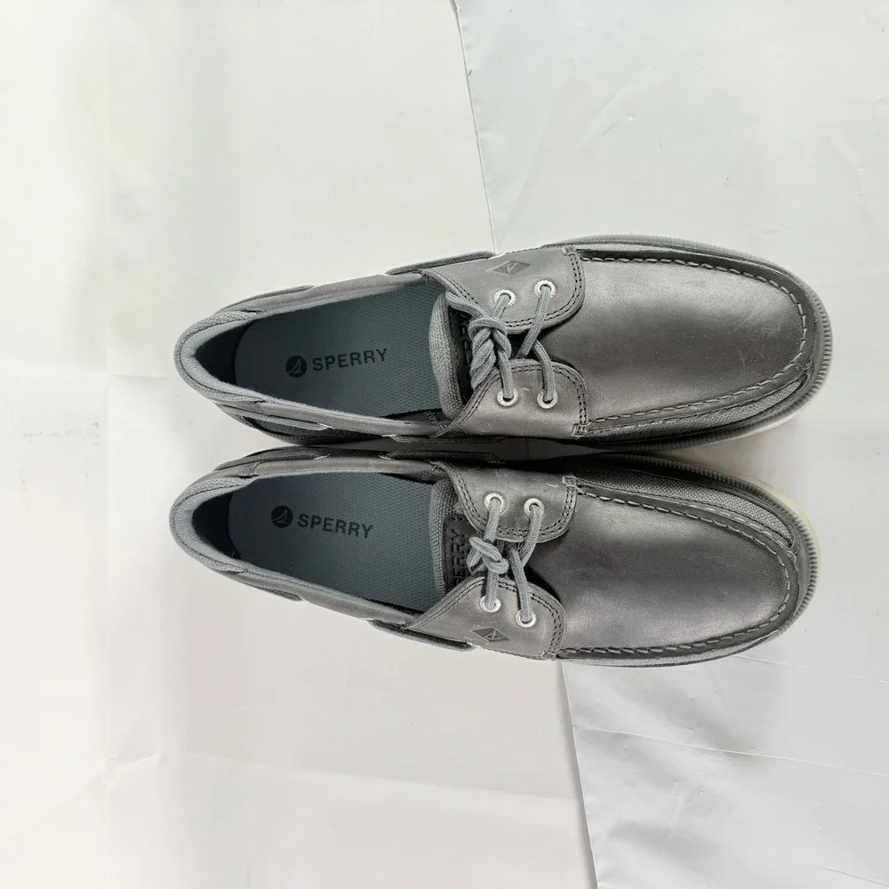 Sperry Men Surveyor 2-Eye Baja Blue Boat Shoes Size 12 STS25401 New In Box